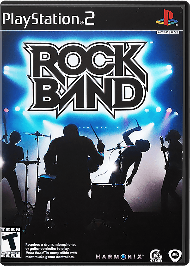 Rock Band: Song Pack 2 box art for Playstation 2